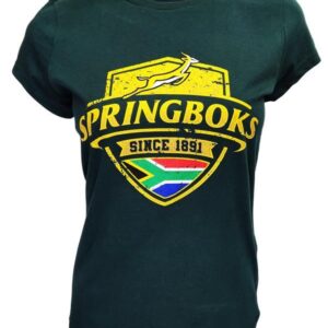 Ladies Springbok T-Shirt Green