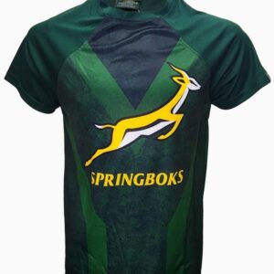 Mens Springbok Polyester Tee Green