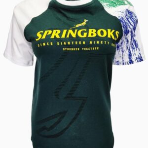 Ladies Springbok SA Flag T-Shirt