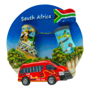 Fridge Magnetsoweto Towers South Africa Flag