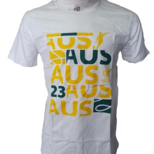 Mens T Shirt Rugby World Cup 23 Australia White