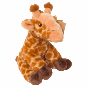 Eco Giraffe 23Cm South Africa Flag