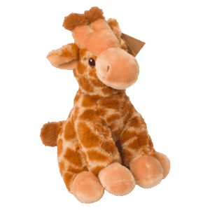 Eco Giraffe 19Cm South Africa Flag