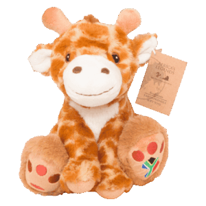 Eco Big Foot Giraffe South Africa Flag