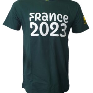 Mens T Shirt Rugby World Cup 23 In France Green