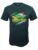 Mens Springbok SA Flag Tee Green